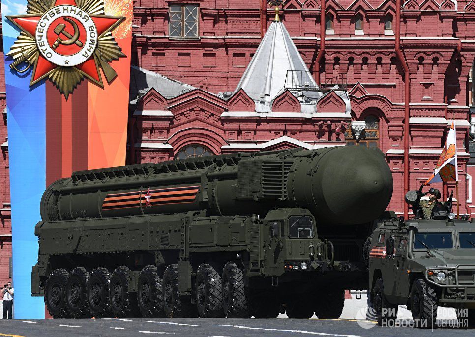 В Москве на параде Победы показали новейшую военную технику России