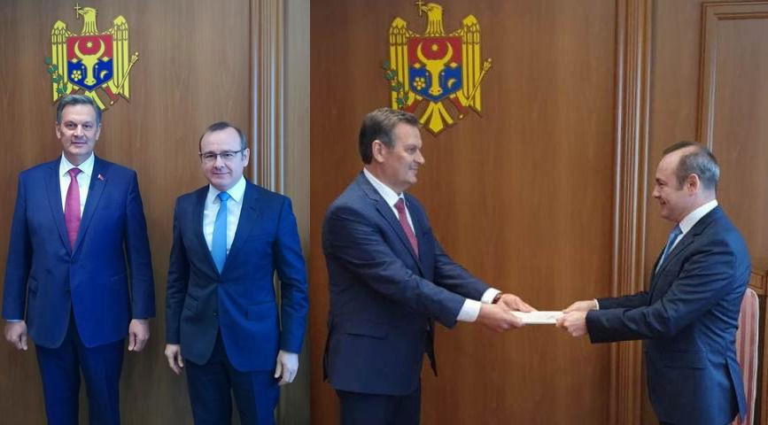 В МИДЕИ приняли нового посла Беларуси в Молдове