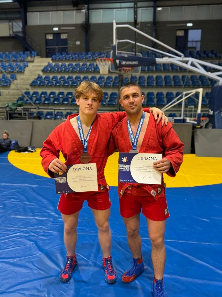 Două medalii pentru Moldova la Campionatul European de Sambo din Cipru