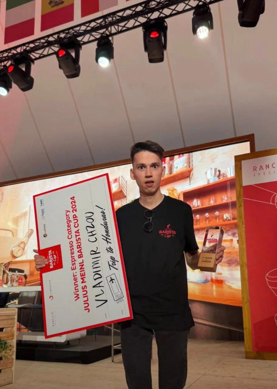 Un tânăr din Moldova a câștigat la World Barista Cup 2024 din Viena