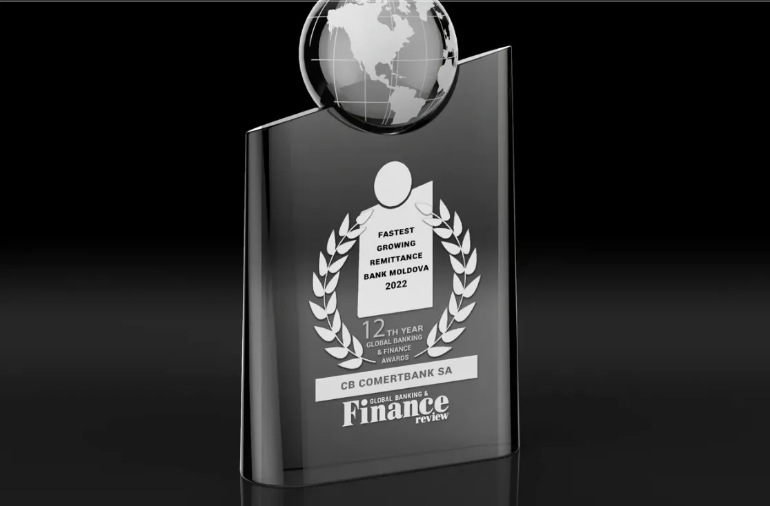 Comerțbank признан самым быстрорастущим банком в сфере денежных переводов