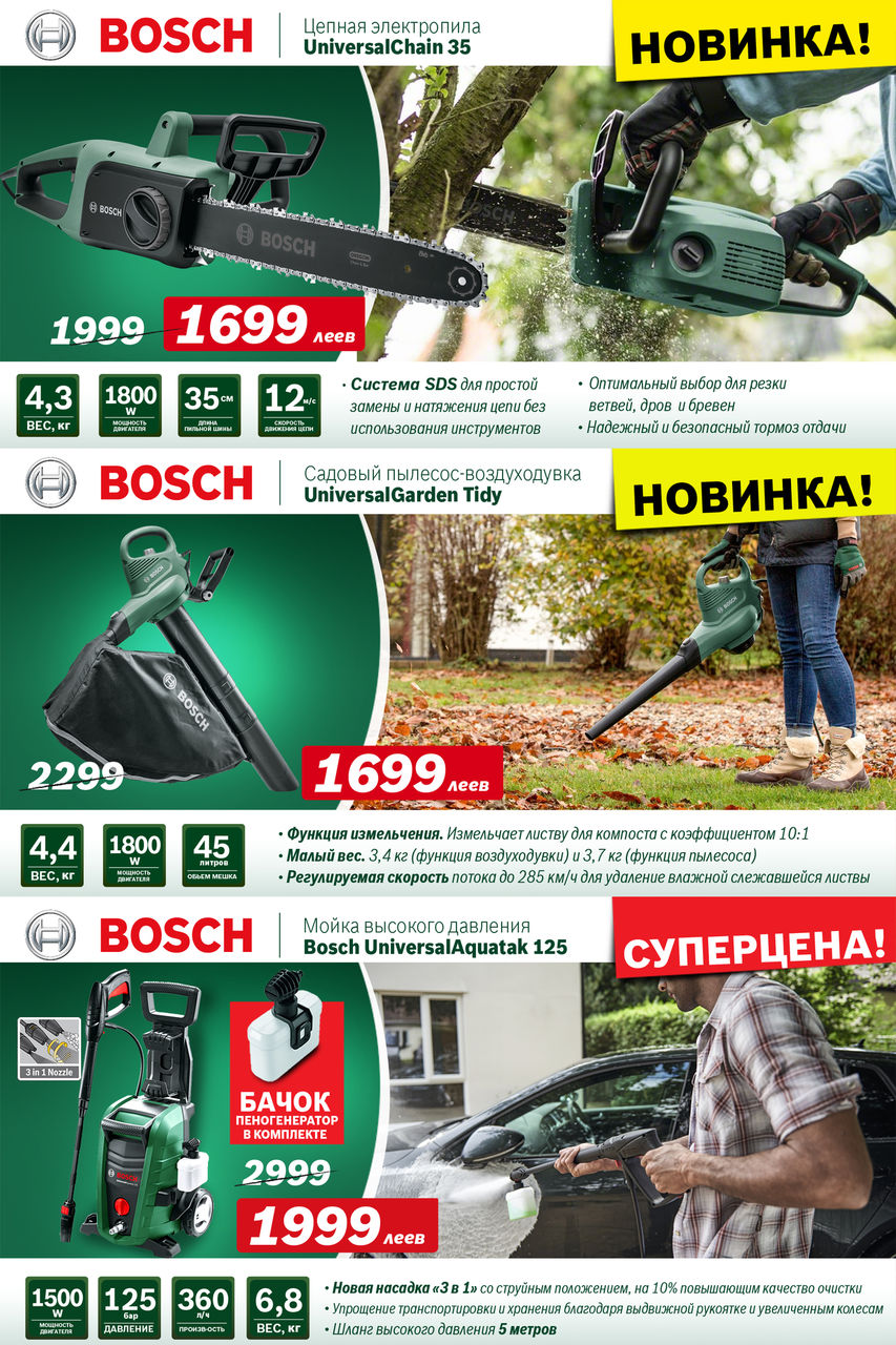 Bosch Siemens: Суперпредложение - инструменты Bosh по новогодним ценам