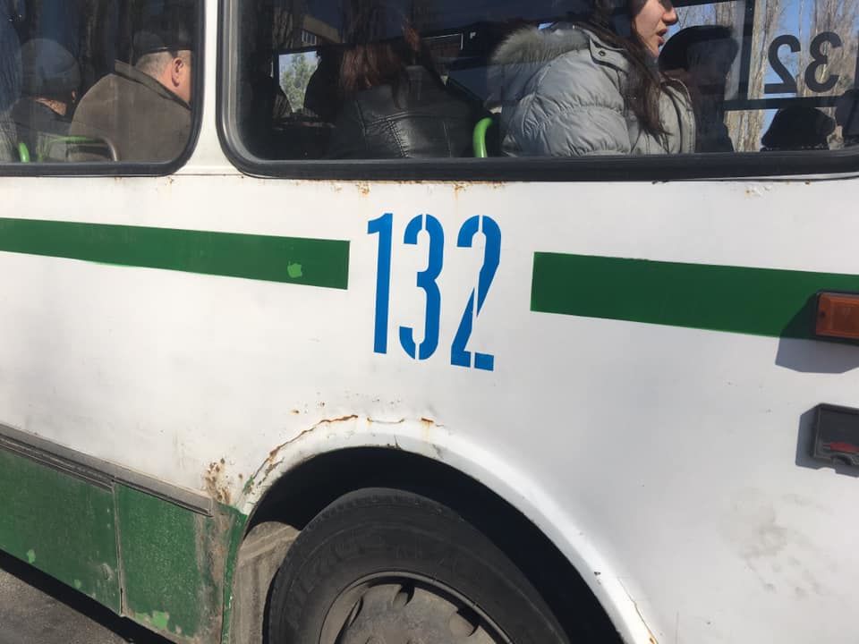 В Кишиневе ездит автобус с нерабочей панелью приборов