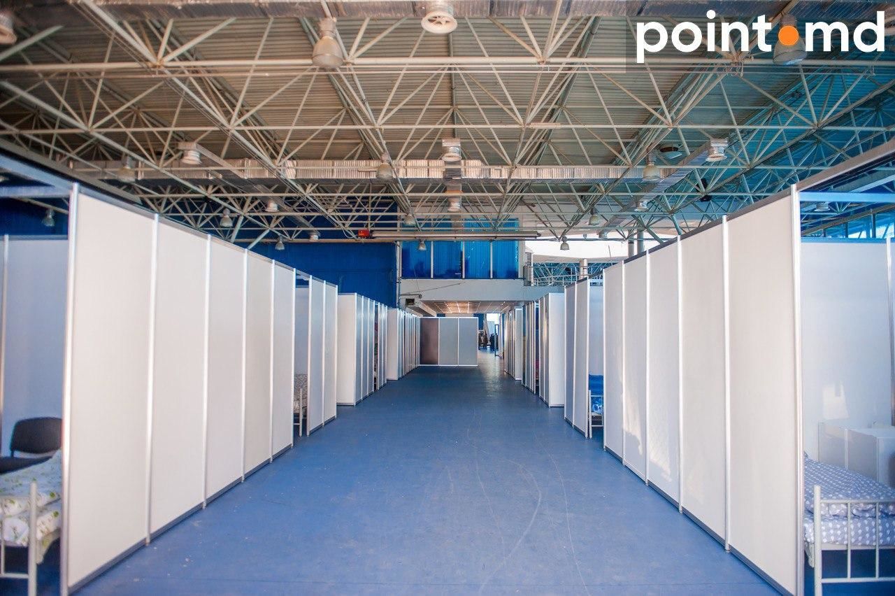 Центр приема пациентов с COVID-19 в Moldexpo готов на 90%