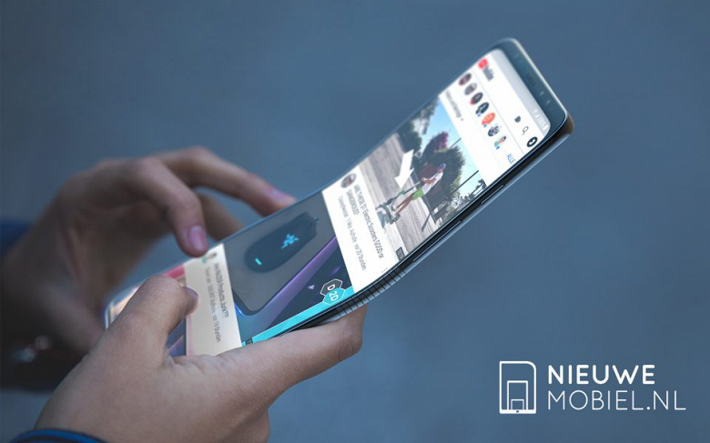 Samsung выпустит складной смартфон до конца года
