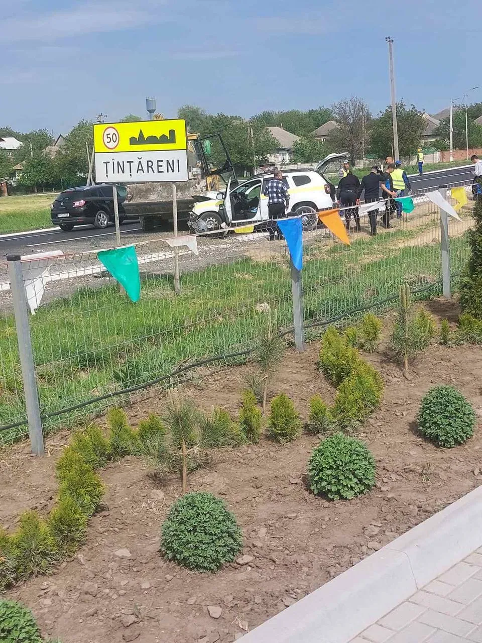 ДТП в Новоаненском районе: машина полиции столкнулась с трактором