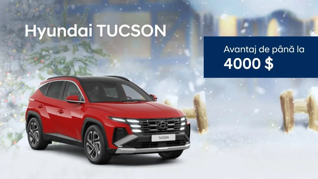 Hyundai: Spiritul sărbătorilor vine cu reduceri de până la 7.000 de dolari