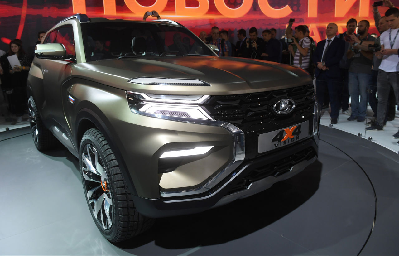 "АвтоВАЗ" представил на Московском автосалоне концепт новой Lada 4×4