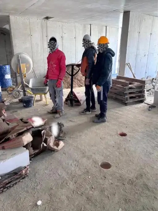 Nereguli grave pe un șantier din Durlești: Muncă la negru și riscuri majore pentru angajați