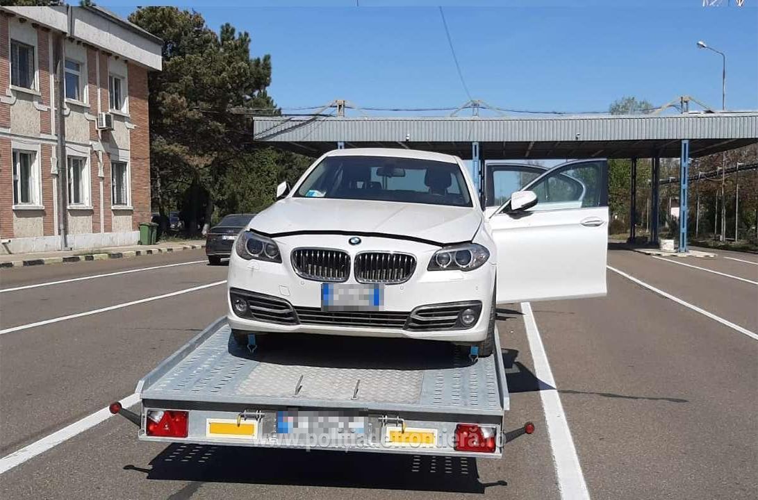 У молдаванина в Румынии изъяли BMW, разыскиваемый властями Италии