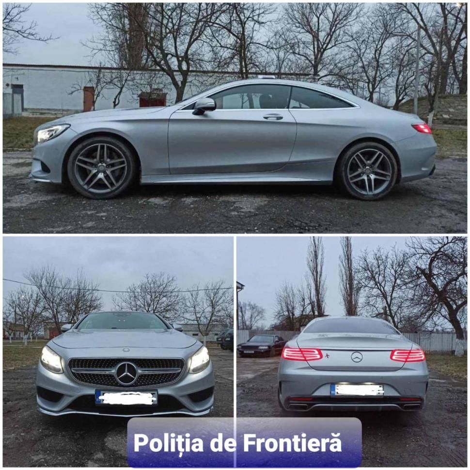 На молдавской границе конфисковали Mercedes, разыскиваемый Интерполом