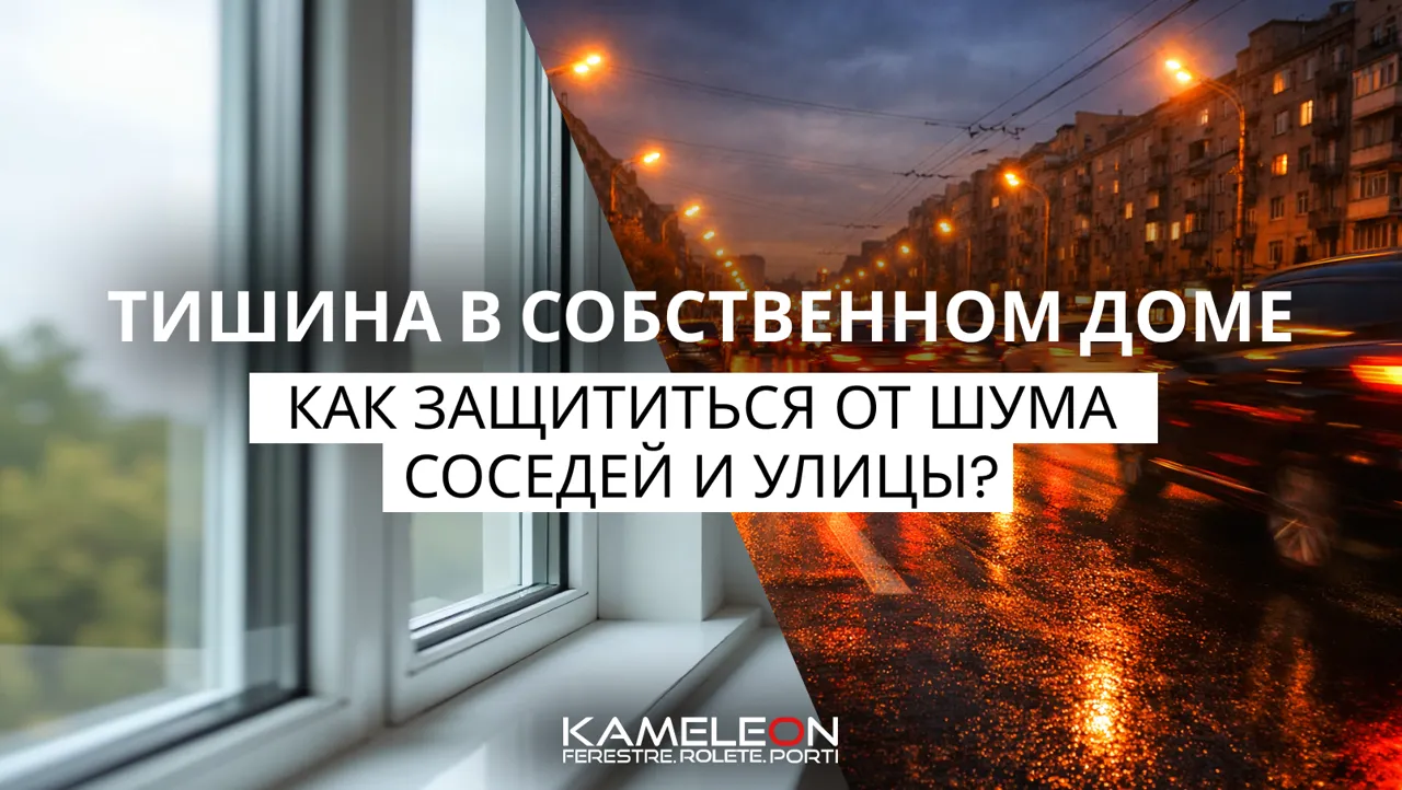 Kameleon: Тишина в собственном доме - как защититься от шума соседей и улицы
