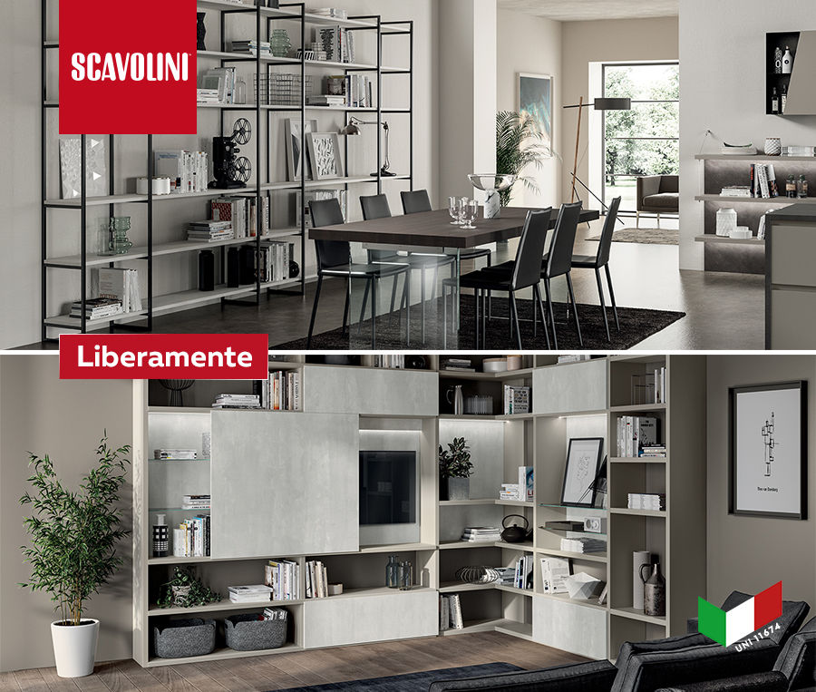 Scavolini: Гостинные Scavolini - итальянский вкус и качество