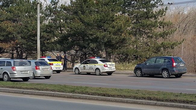 В столице произошло ДТП с участием полицейской машины