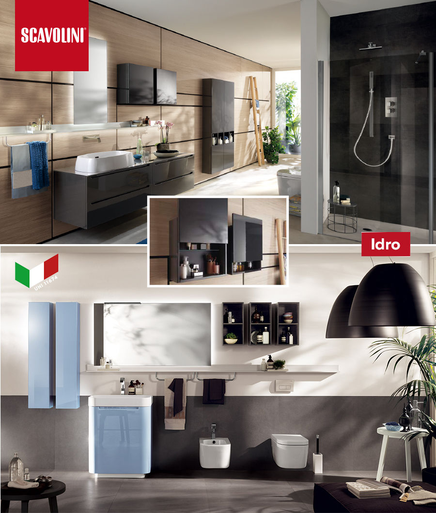 Scavolini: Ванные комнаты. Наслаждайтесь преимуществами