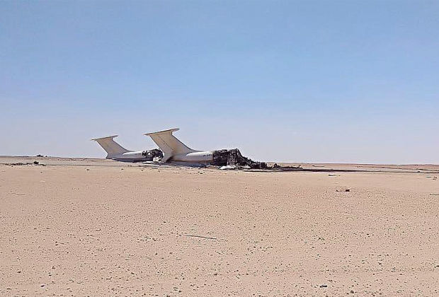 Уничтоженные украинские Ил-76 показали из космоса