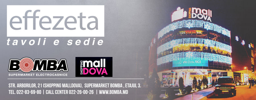 Bomba в «Shopping MallDova»: тотальная распродажа итальянской мебели ®