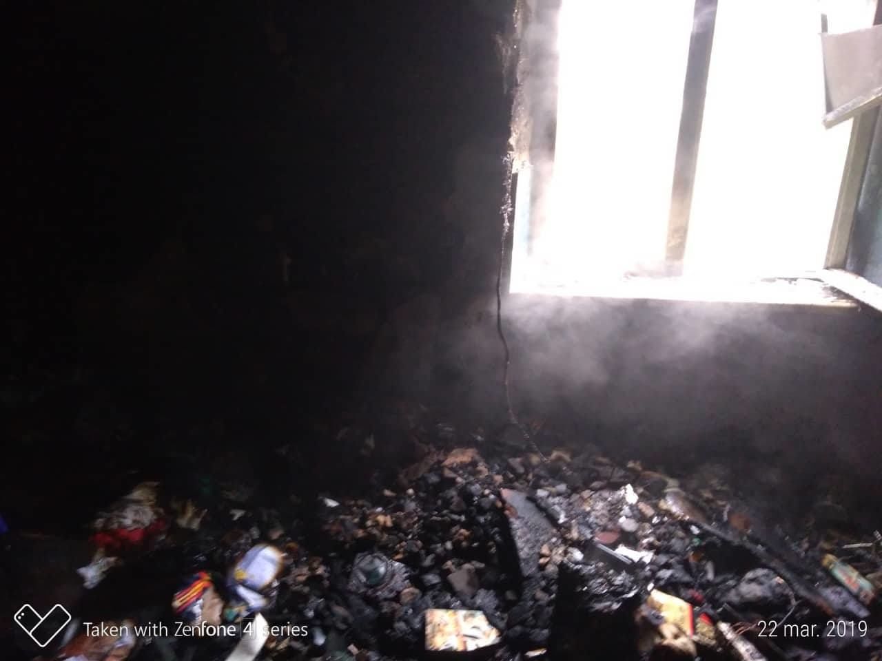 Житель Унгенского района погиб при пожаре в своей квартире