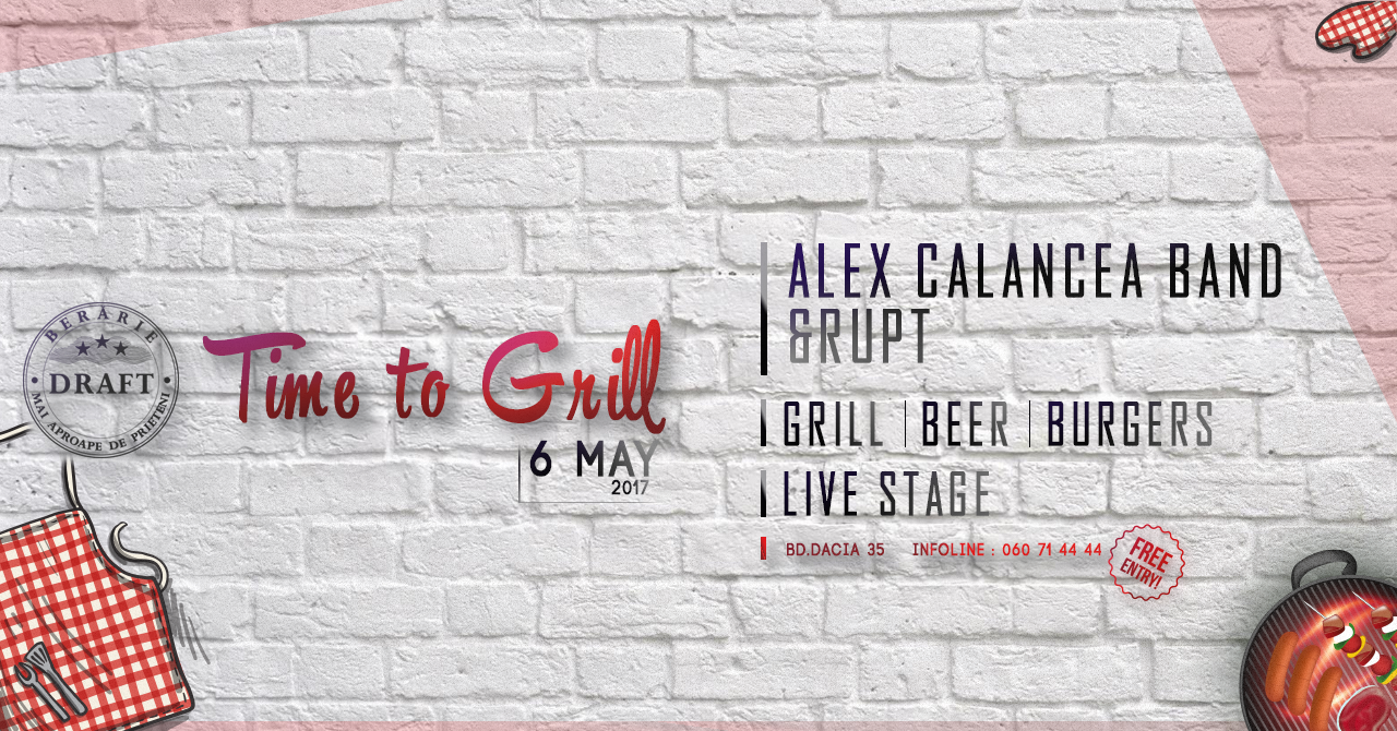 Draft Arena приглашает на праздник Time to grill ®