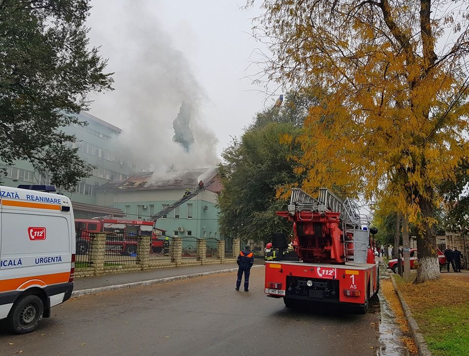 В столичном Центре общественного здоровья произошел пожар