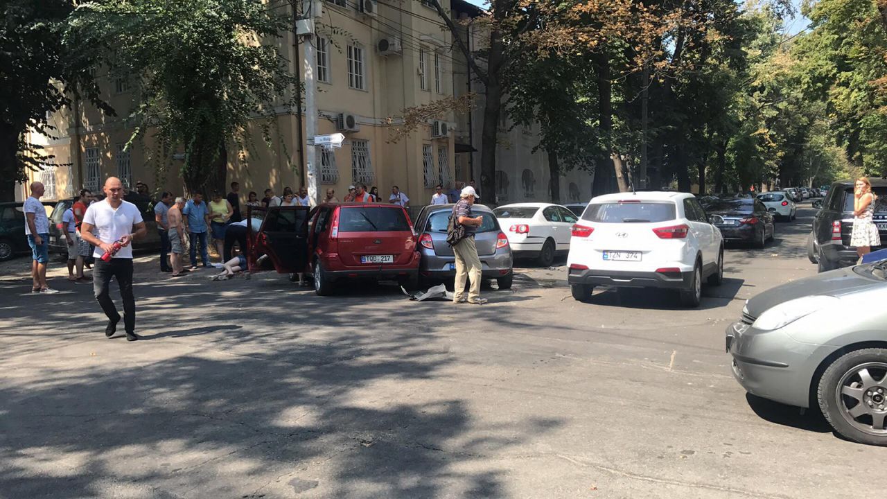 В Кишиневе в результате ДТП пострадал пассажир