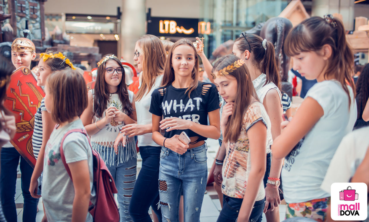 50 de elevi din Tiraspol au vizitat expoziția interactivă „Roma Antică” de la Shopping MallDova ®