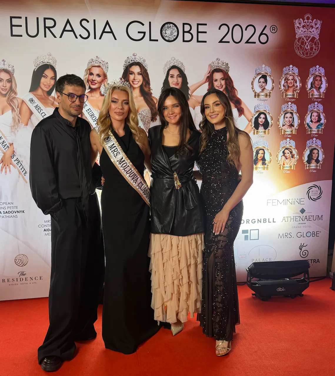 Ольга Лисняк завоевала главную корону Mrs. Euroasia Globe 2026 в Греции