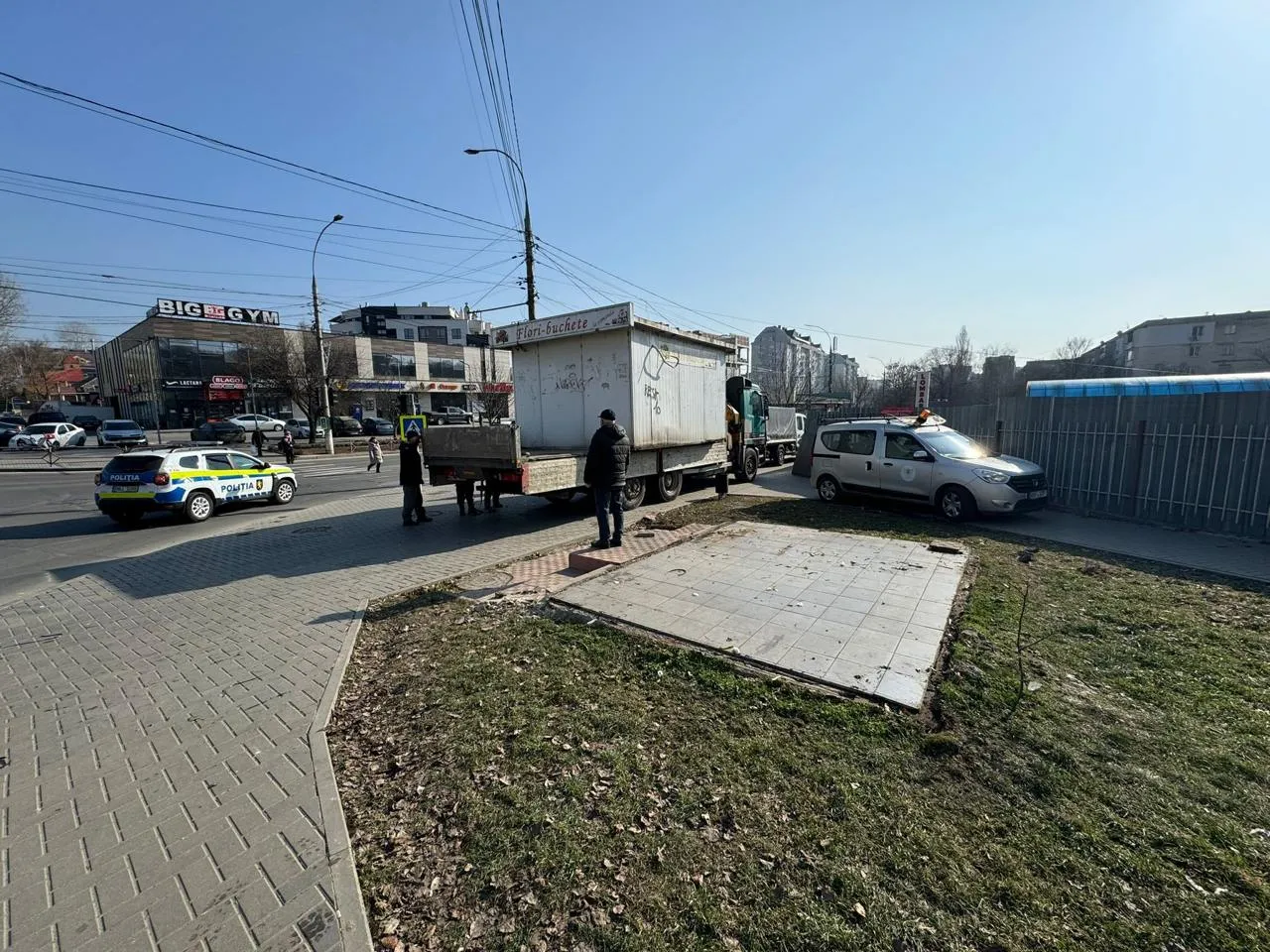 O gheretă neautorizată din sectorul Râșcani, demontată și evacuată