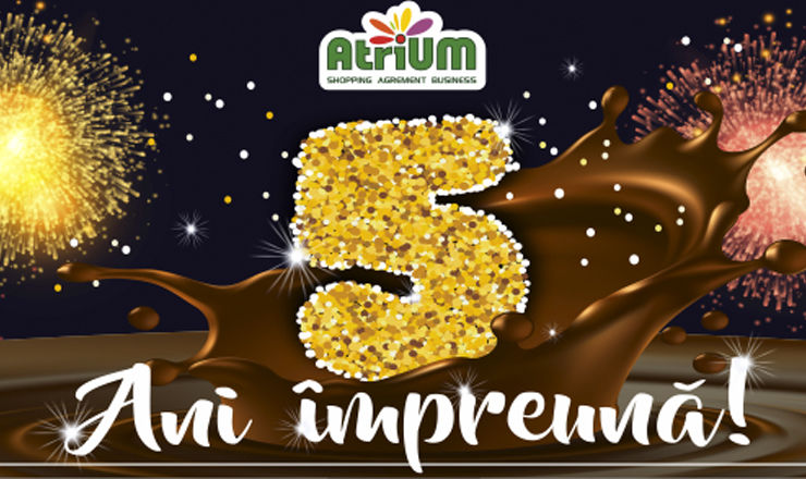 Centrul Comercial-Distractiv Atrium a împlinit 5 ani ®