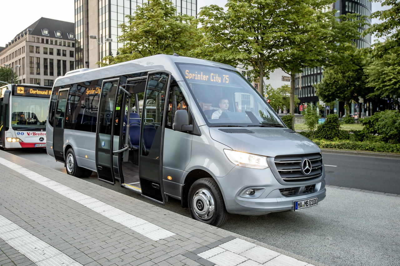 Новый Mercedes-Benz Sprinter - мечта водителей маршруток
