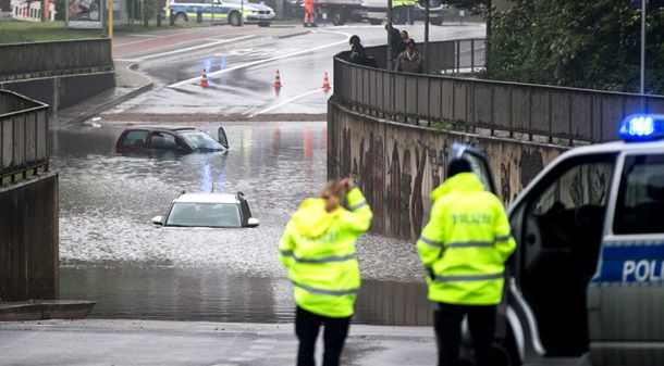Наводнение в Германии: Audi останавливает завод