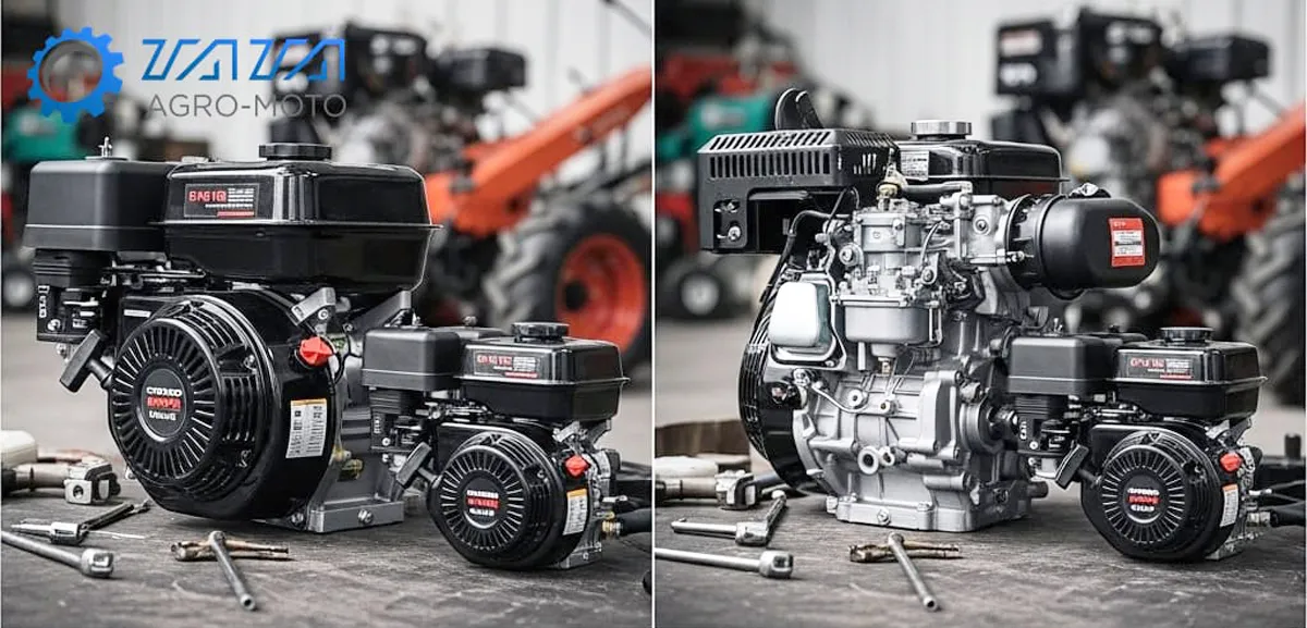 Motoare motoare pentru motoblocuri cu pornire electrică la temperaturi scăzute
