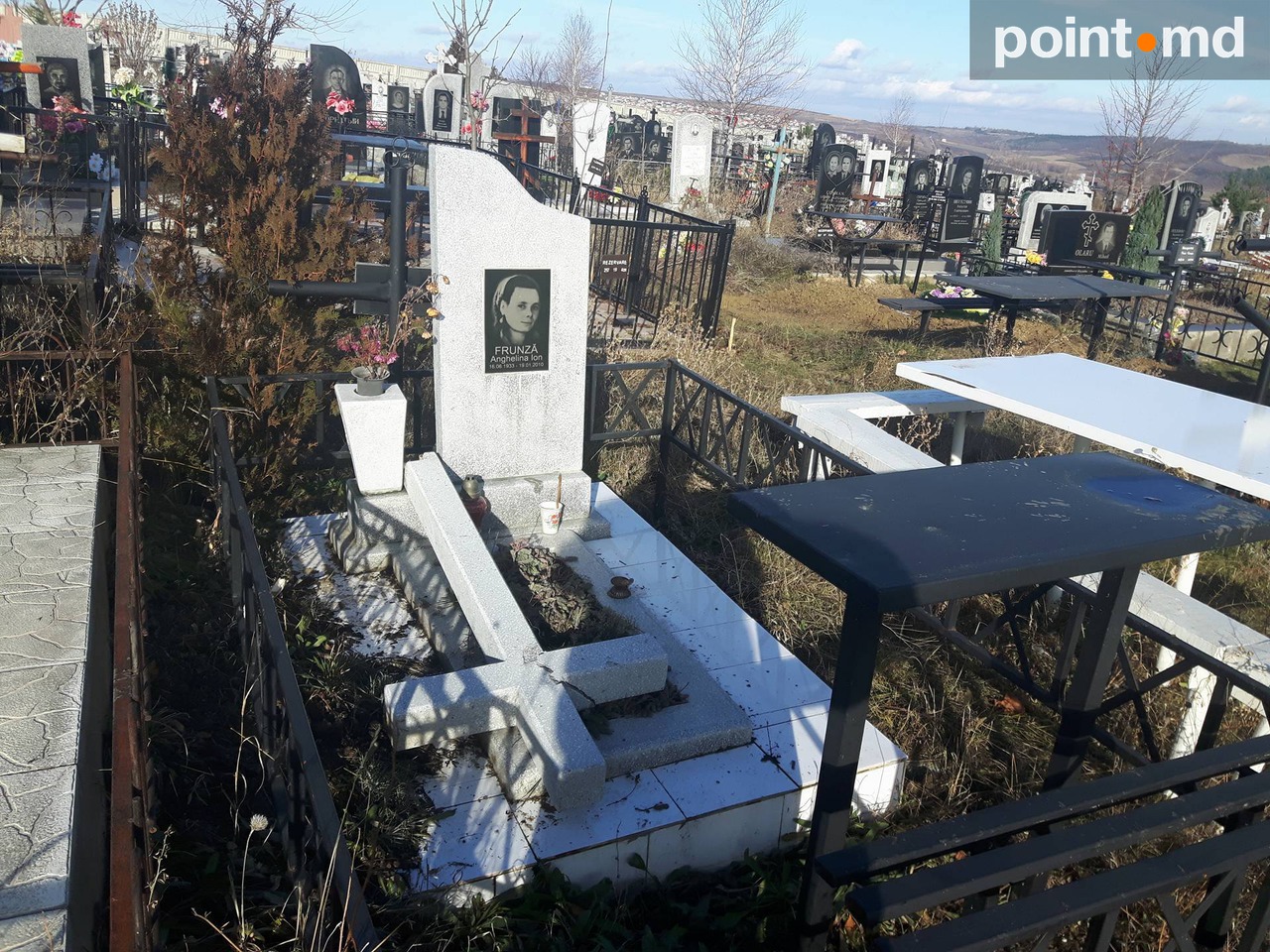 Morminte vandalizate la cimitirul Sf. Lazăr din Chișinău