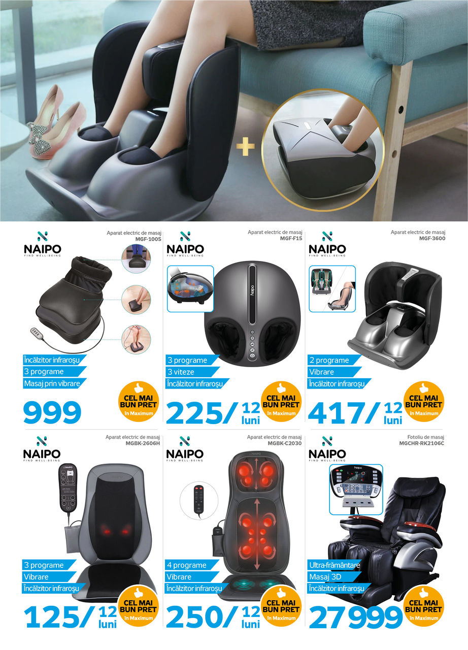 Maximum: Массажеры Naipo — забота о себе и близких