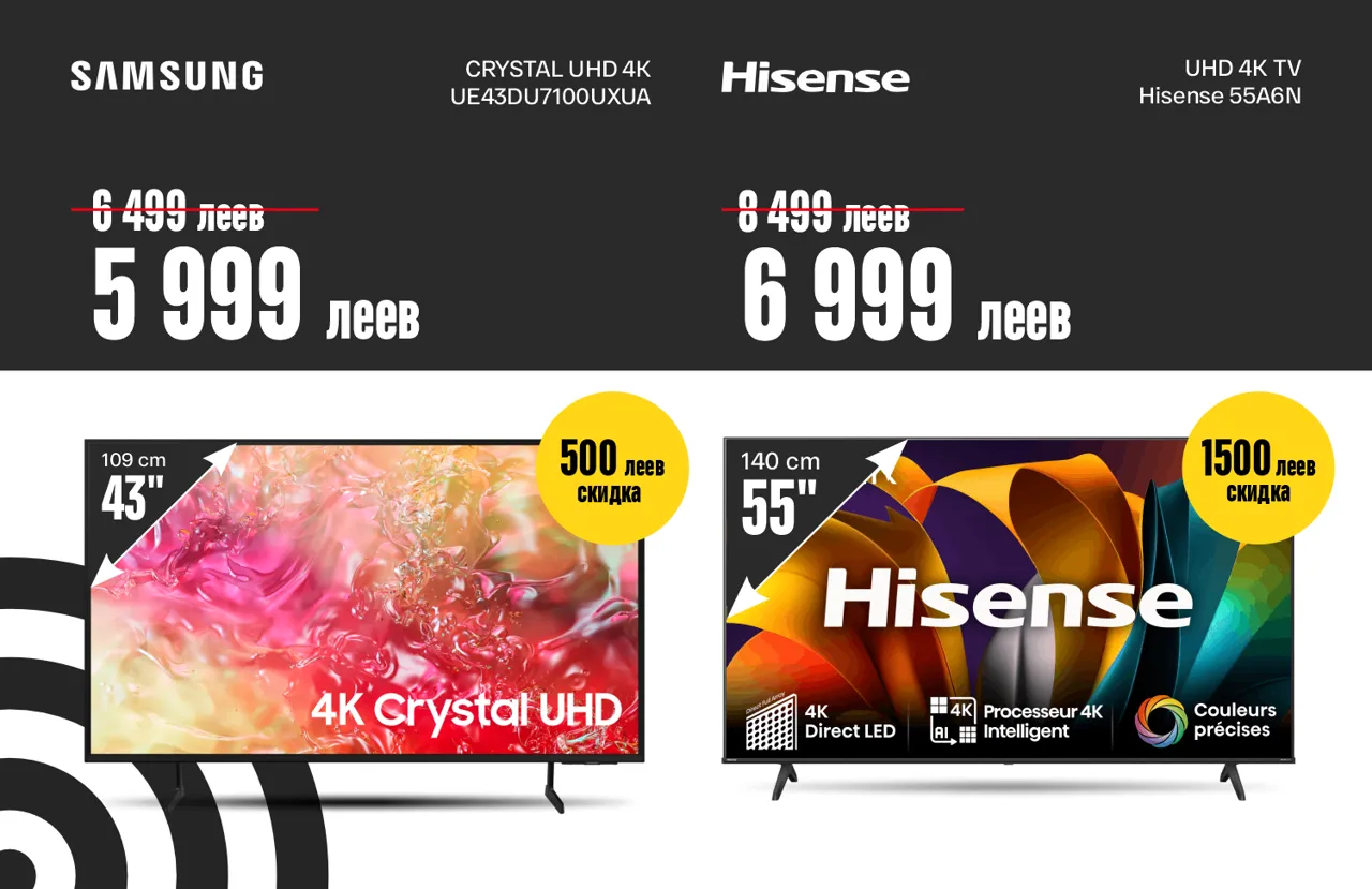 Bomba: Weekend низких цен в Shopping MallDova - скидки до 70%