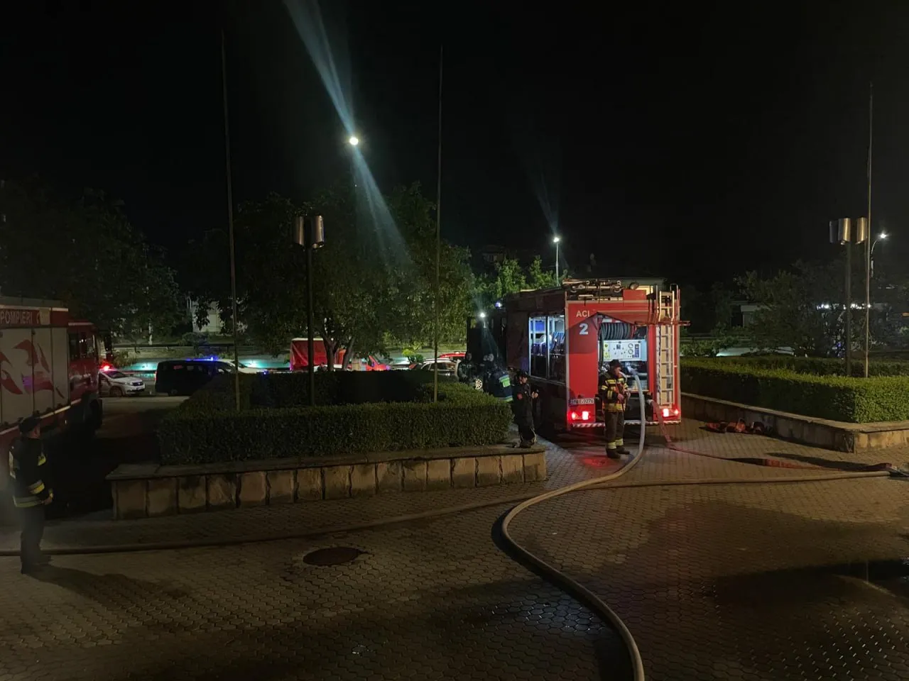 В Доме Радио произошел пожар: пламя повредило серверную комнату