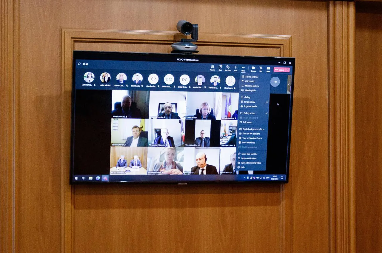 В МИДЕИ состоялась четвертая видеоконференция глав дипмиссий Молдовы за рубежом