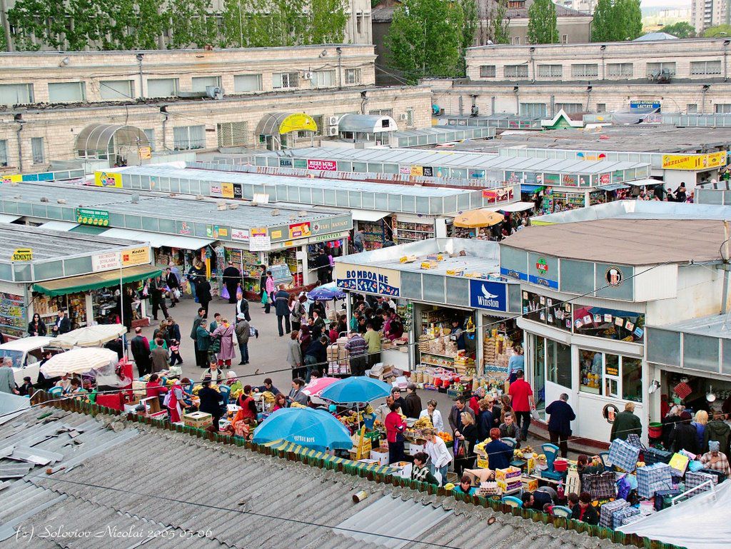 Cum arăta Piața Centrală din Chișinău acum 100 de ani