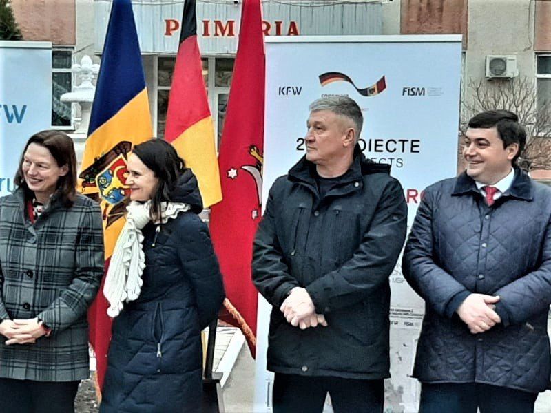 При поддержке Германии в двух населенных пунктах улучшена инфраструктура