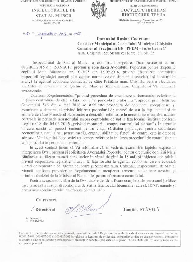 Anchetă privind exploatarea copiilor la lucrările de pavare din PMAN