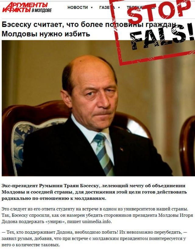 O declarație trunchiată a lui Traian Băsescu a dezinformat opinia publică
