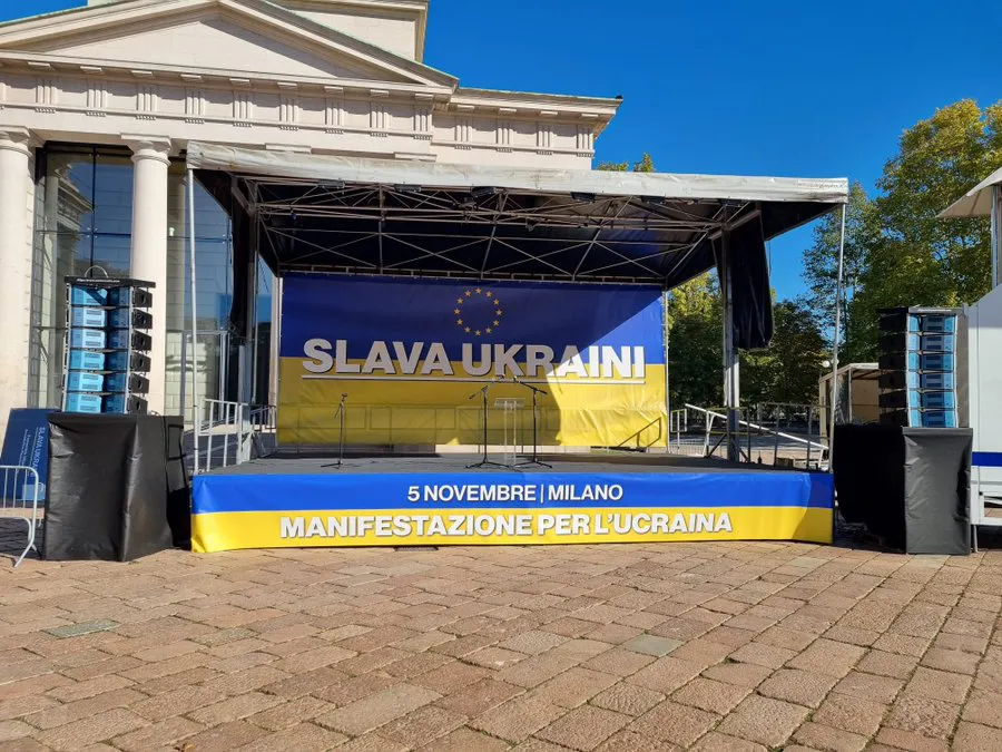 В Риме и Милане прошли демонстрации в поддержку мира в Украине