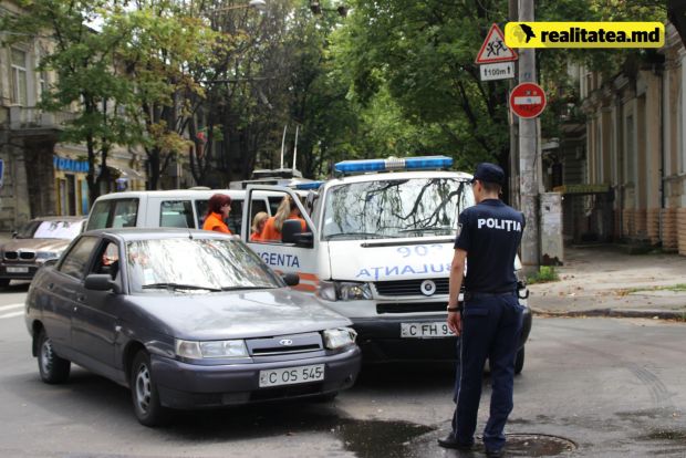 Скорая с беременной женщиной на борту попала в ДТП