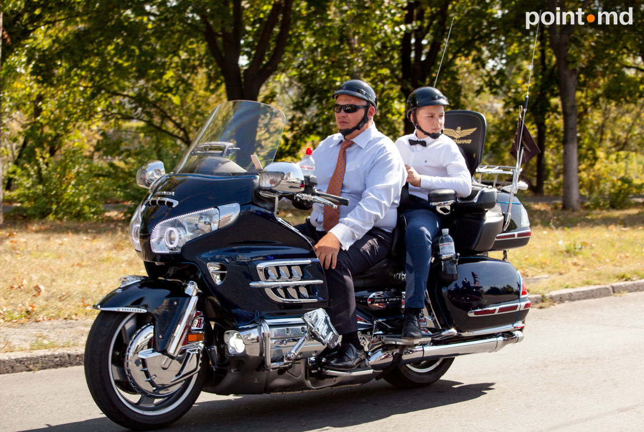 В Кишиневе прошел третий заезд Gentleman's Ride