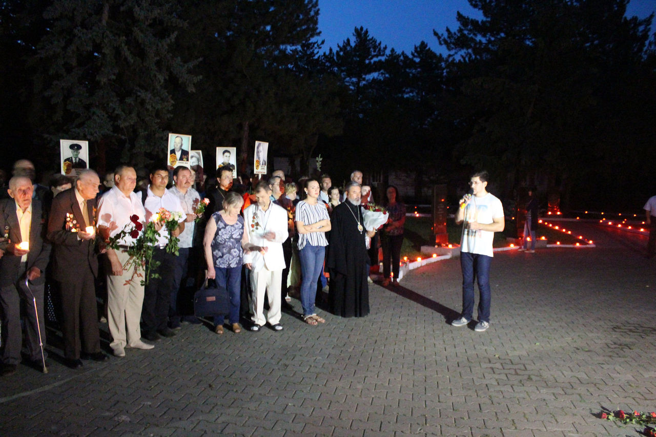 Жители Молдовы вышли на акцию «22 июня, ровно в 4 часа»