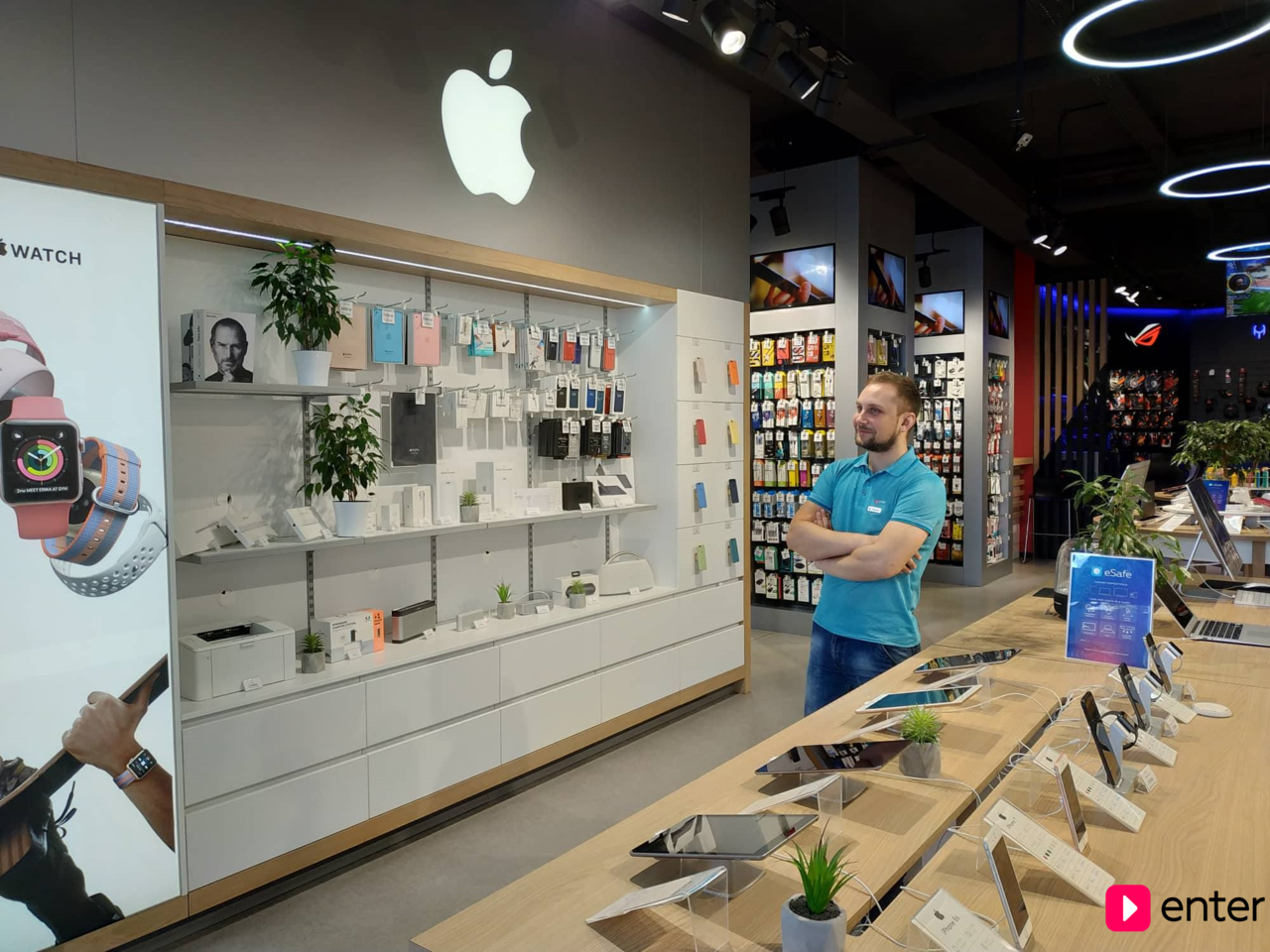 Enter: Почему важно обращаться к Apple Authorised Reseller ®