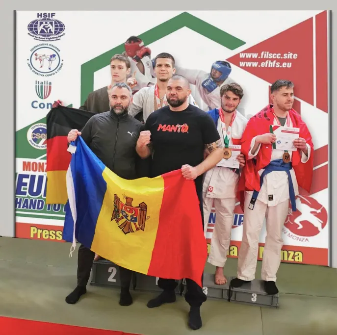 Молдавские спортсмены завоевали медали на чемпионате Европы и чемпионате мира