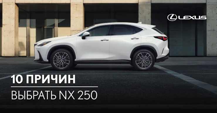 Lexus: 10 причин приобрести Lexus NX 250