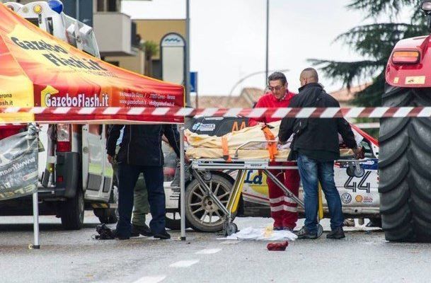 На авторалли в Сан-Марино в ужасной аварии погиб зритель