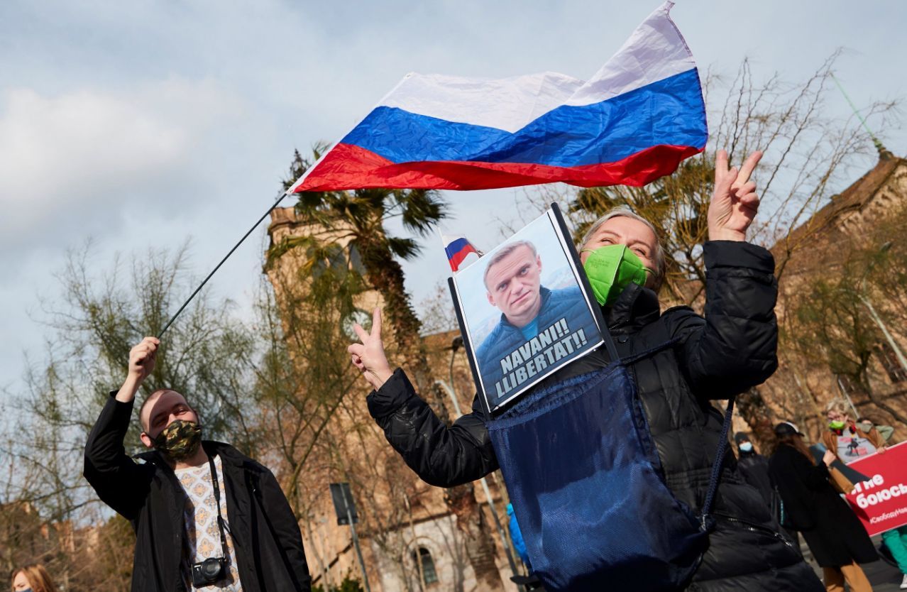 Митинги в поддержку Навального прошли во многих странах мира